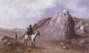 The Rock of the Signature Frederic Remington